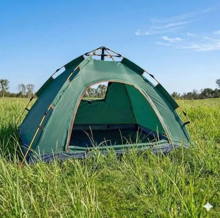 Tienda de acampar automática para 4 personas